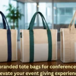Bulk branded tote bags for conferences that elevate your event giving experience